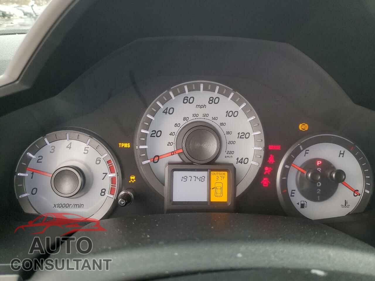 HONDA PILOT 2012 - 5FNYF4H60CB027089