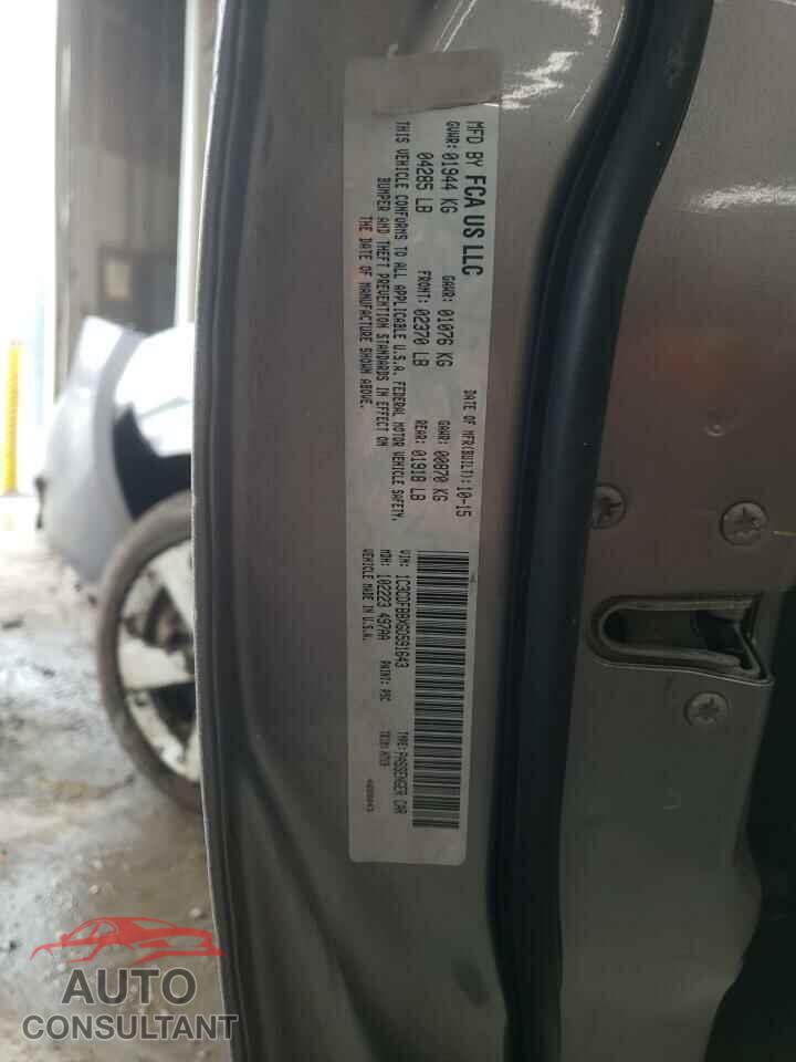 DODGE DART 2016 - 1C3CDFBBXGD591643
