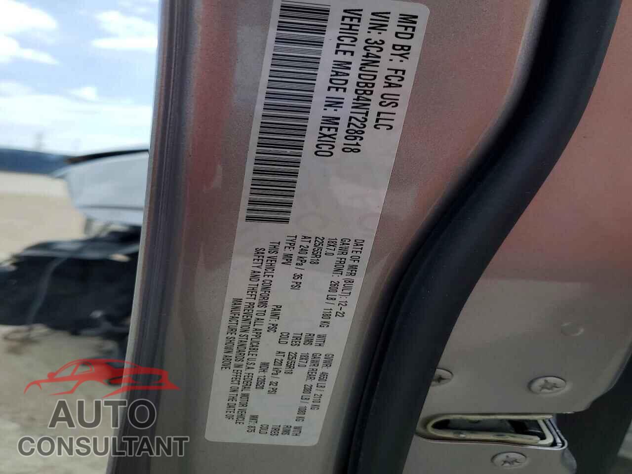JEEP COMPASS 2022 - 3C4NJDBB4NT228618