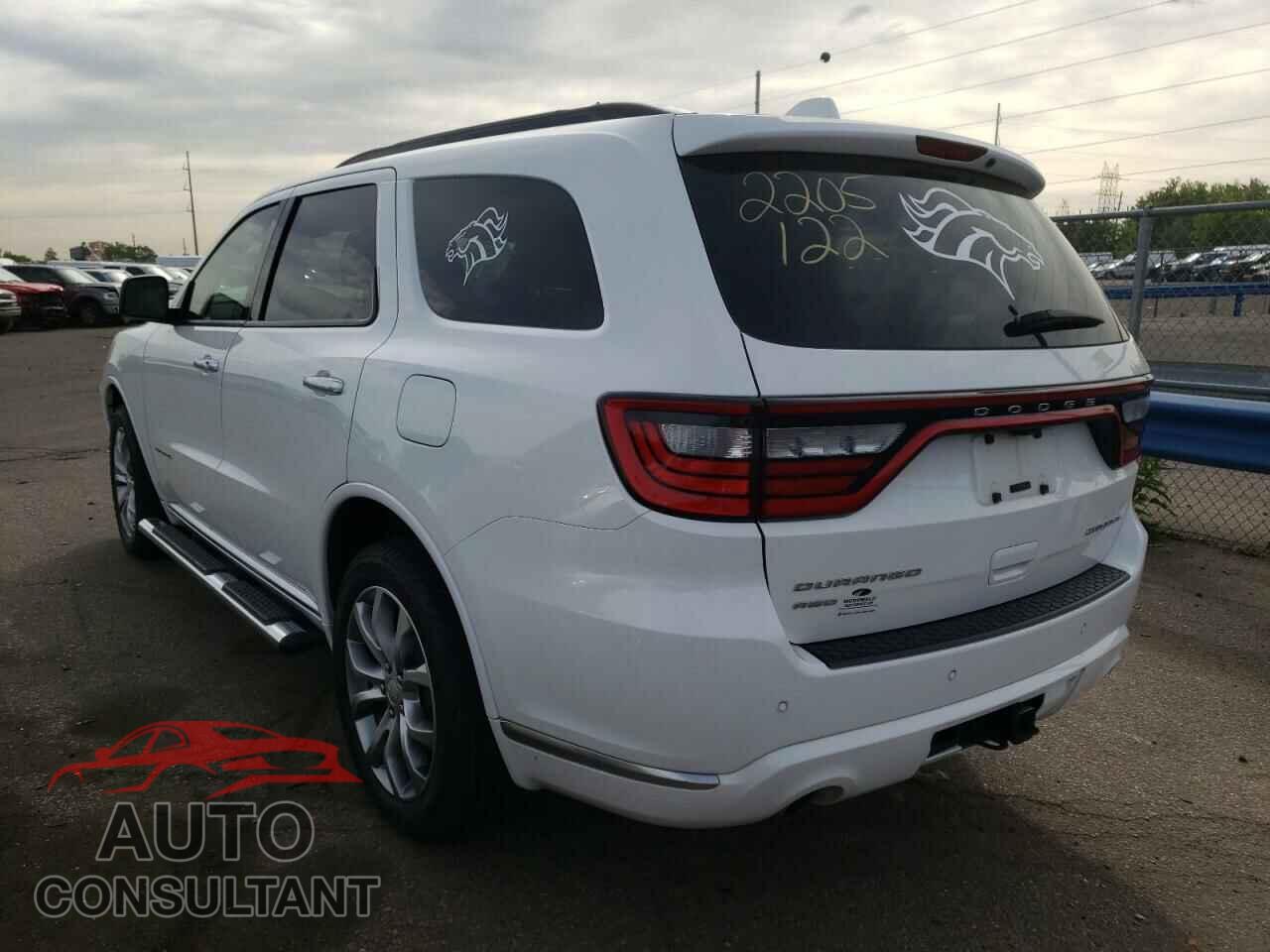 DODGE DURANGO 2017 - 1C4RDJEG7HC850841