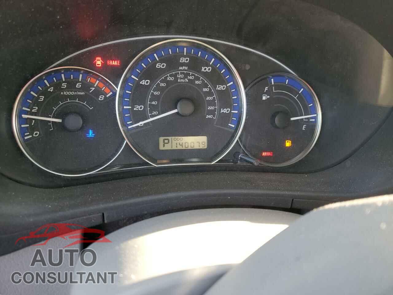 SUBARU FORESTER 2012 - JF2SHBDC6CH421309