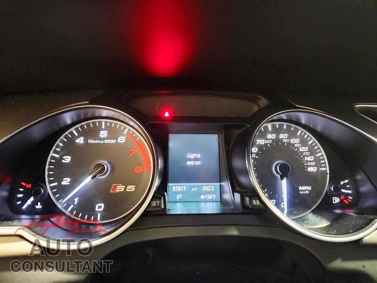AUDI S5/RS5 2013 - WAUCGAFH7DN000482