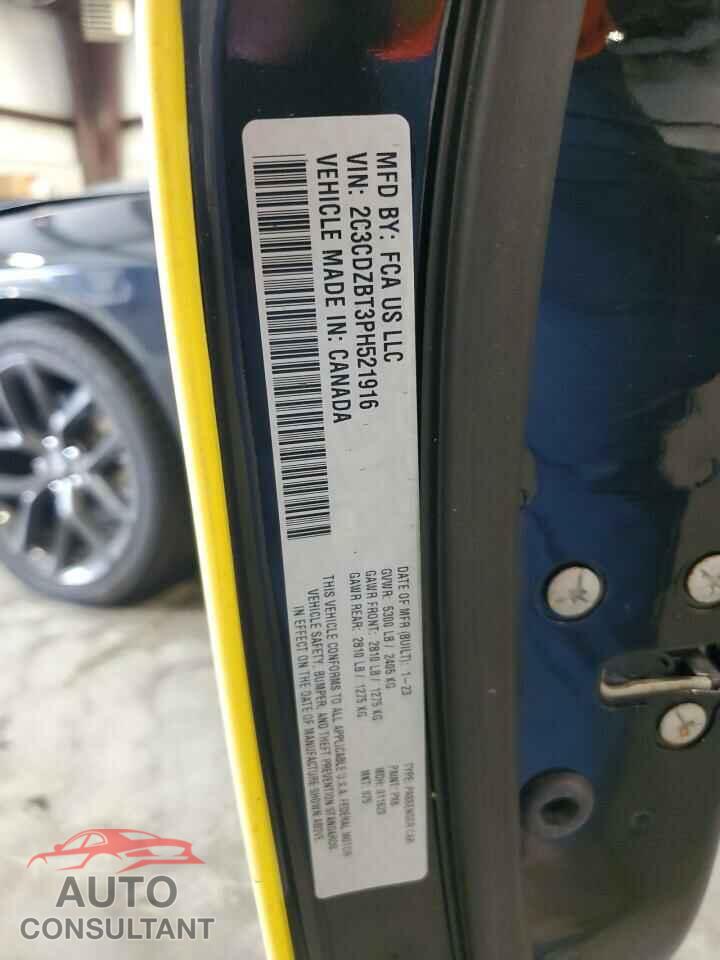 DODGE CHALLENGER 2023 - 2C3CDZBT3PH521916