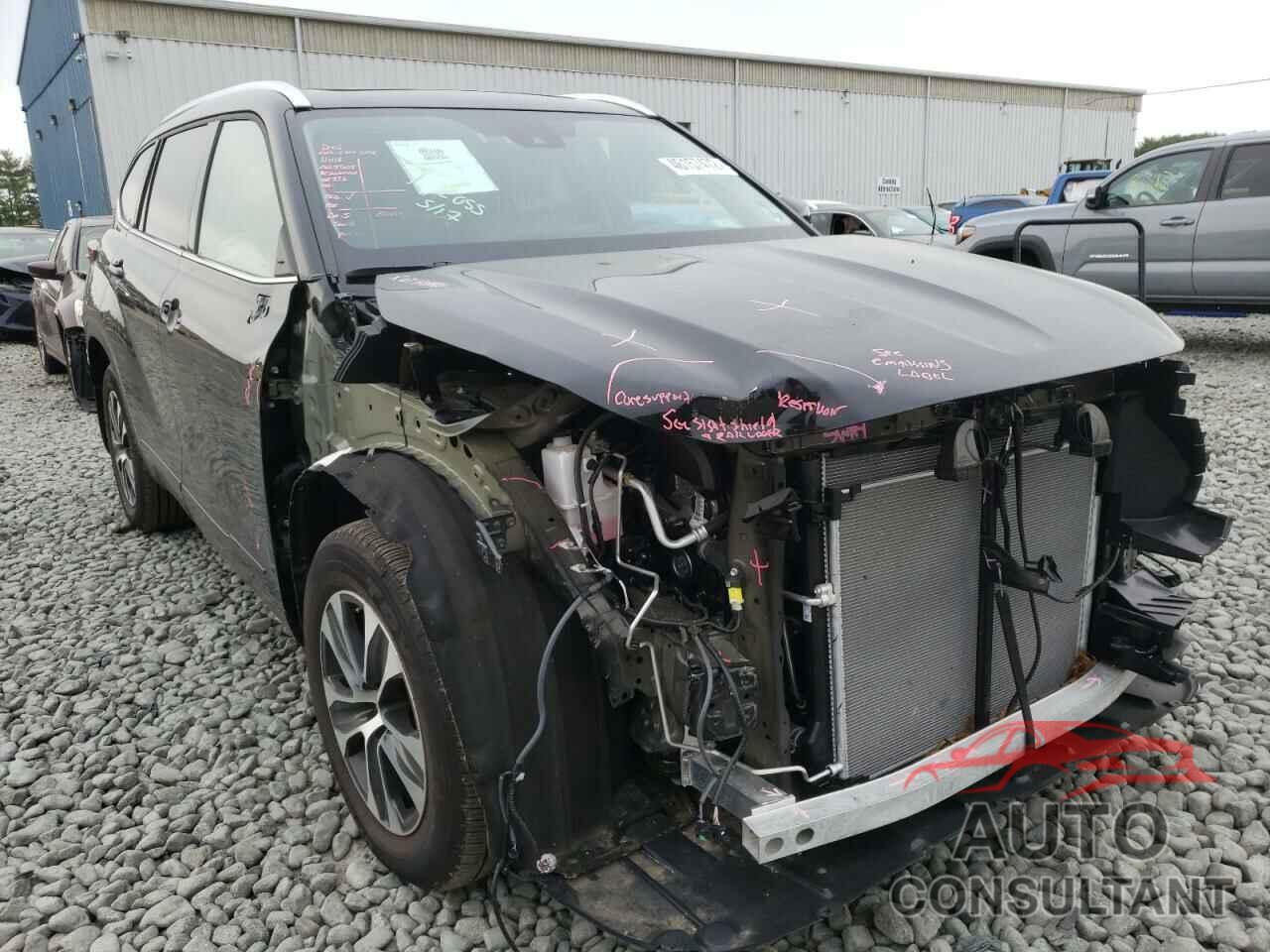 TOYOTA HIGHLANDER 2021 - 5TDGZRBH8MS159119