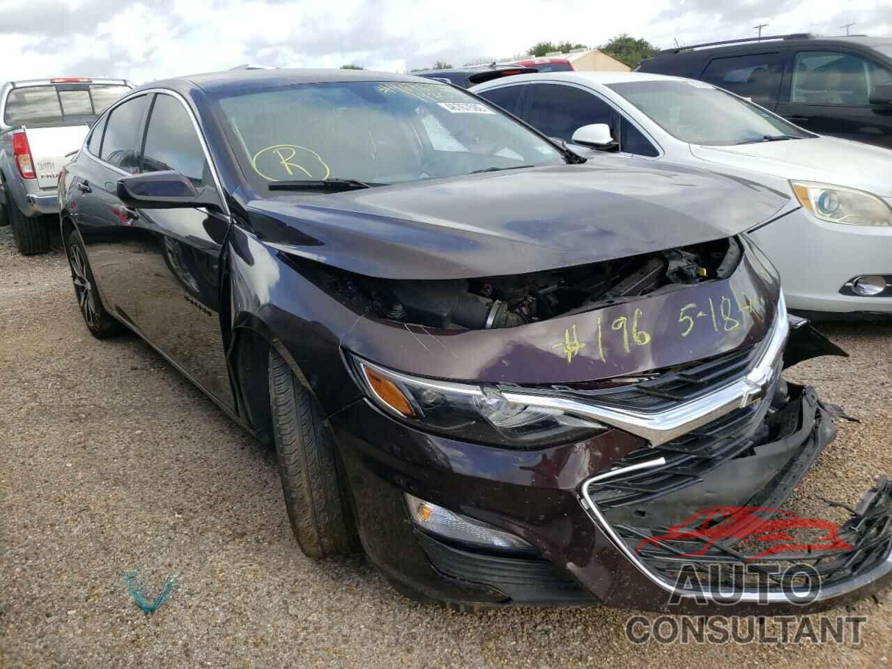 CHEVROLET MALIBU 2020 - 1G1ZG5STXLF147542