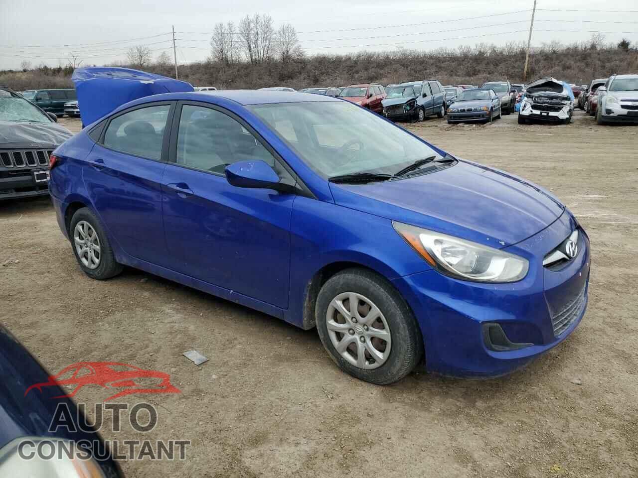 HYUNDAI ACCENT 2013 - KMHCT4AE3DU445669