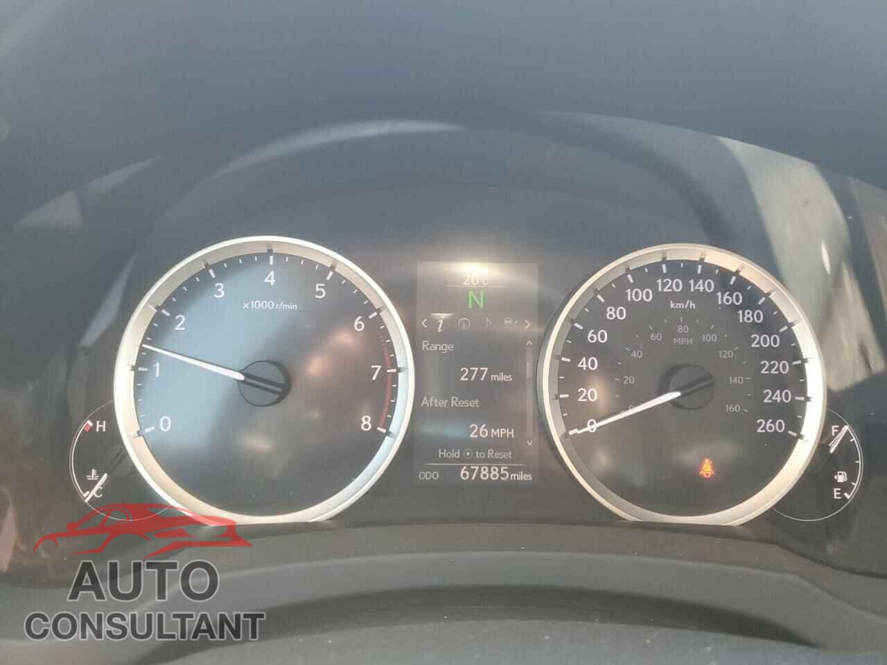 LEXUS IS 2016 - JTHCE1D26G5012195