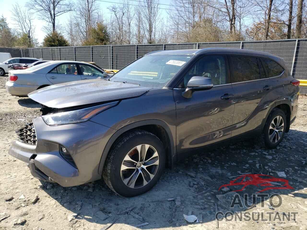 TOYOTA HIGHLANDER 2021 - 5TDGZRBH4MS528011