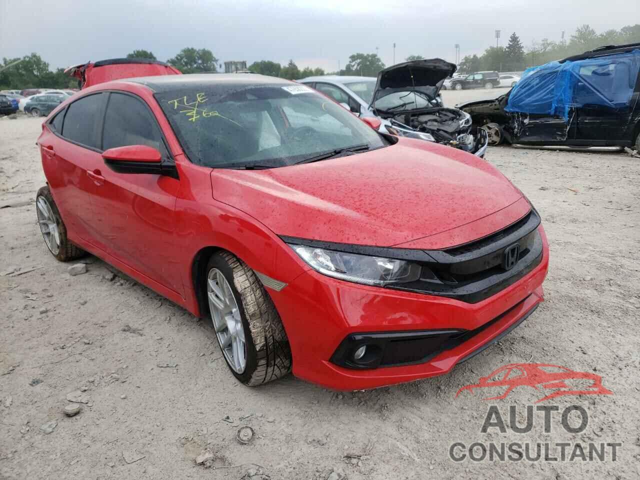 HONDA CIVIC 2019 - 2HGFC2F80KH500086