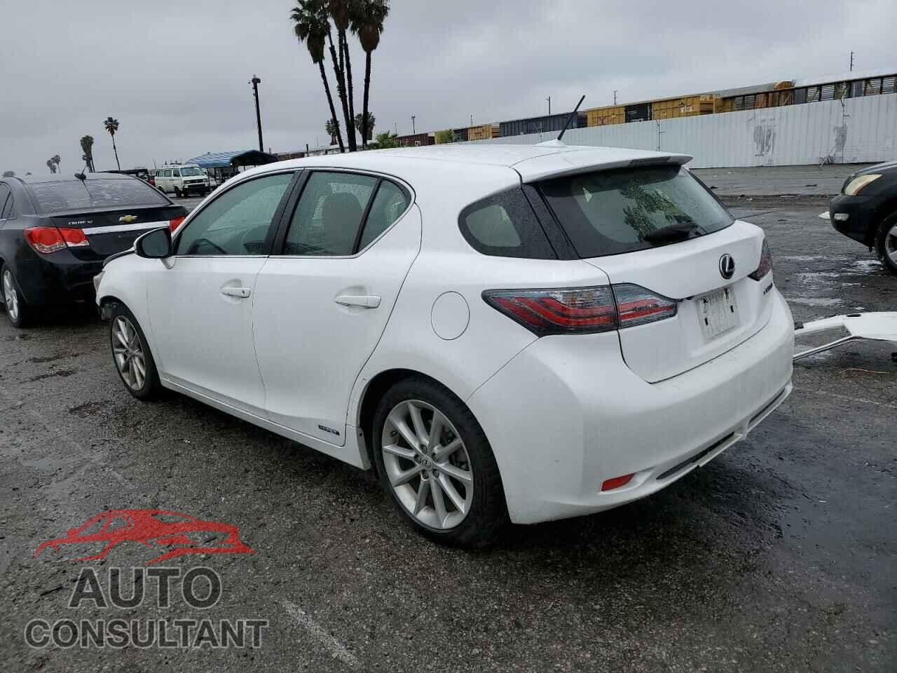 LEXUS CT 200 2012 - JTHKD5BH9C2080211