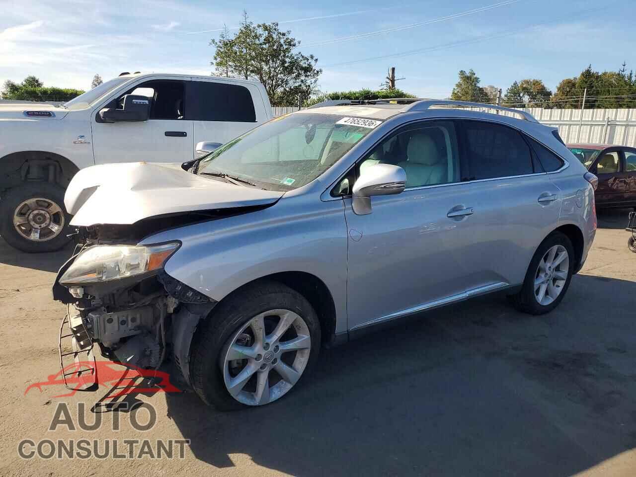 LEXUS RX350 2012 - 2T2BK1BA6CC139425