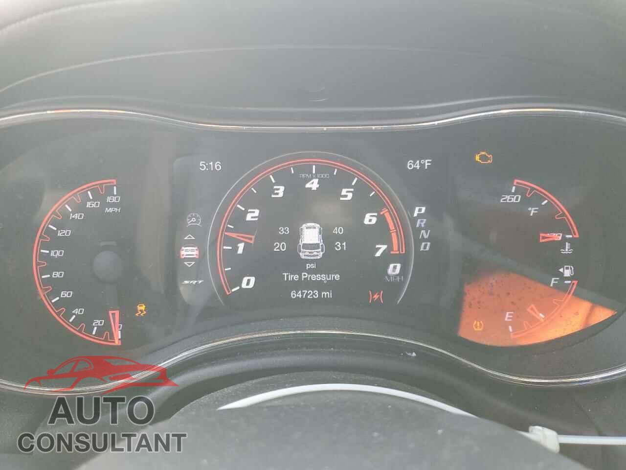 DODGE DURANGO 2018 - 1C4SDJGJ0JC266264