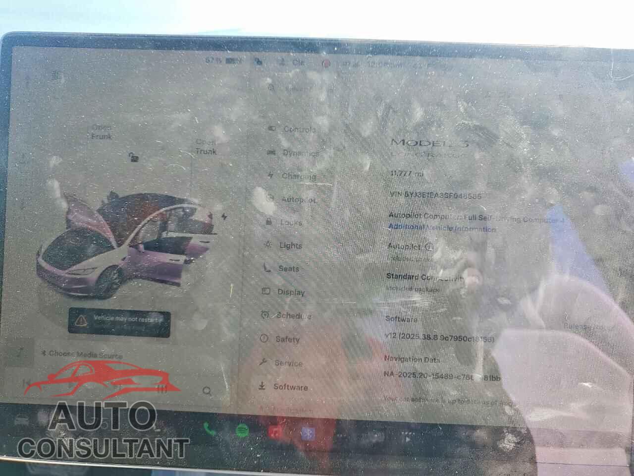 TESLA MODEL 3 2025 - 5YJ3E1EA3SF048585