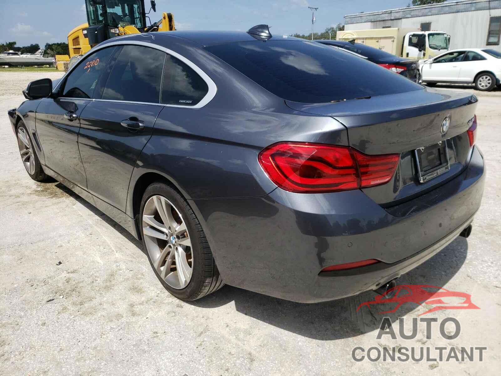 BMW 4 SERIES 2019 - WBA4J5C53KBM65623