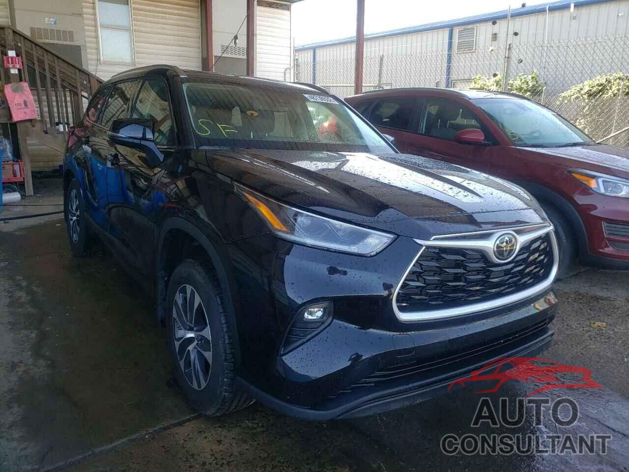 TOYOTA HIGHLANDER 2021 - 5TDHZRBH1MS133966