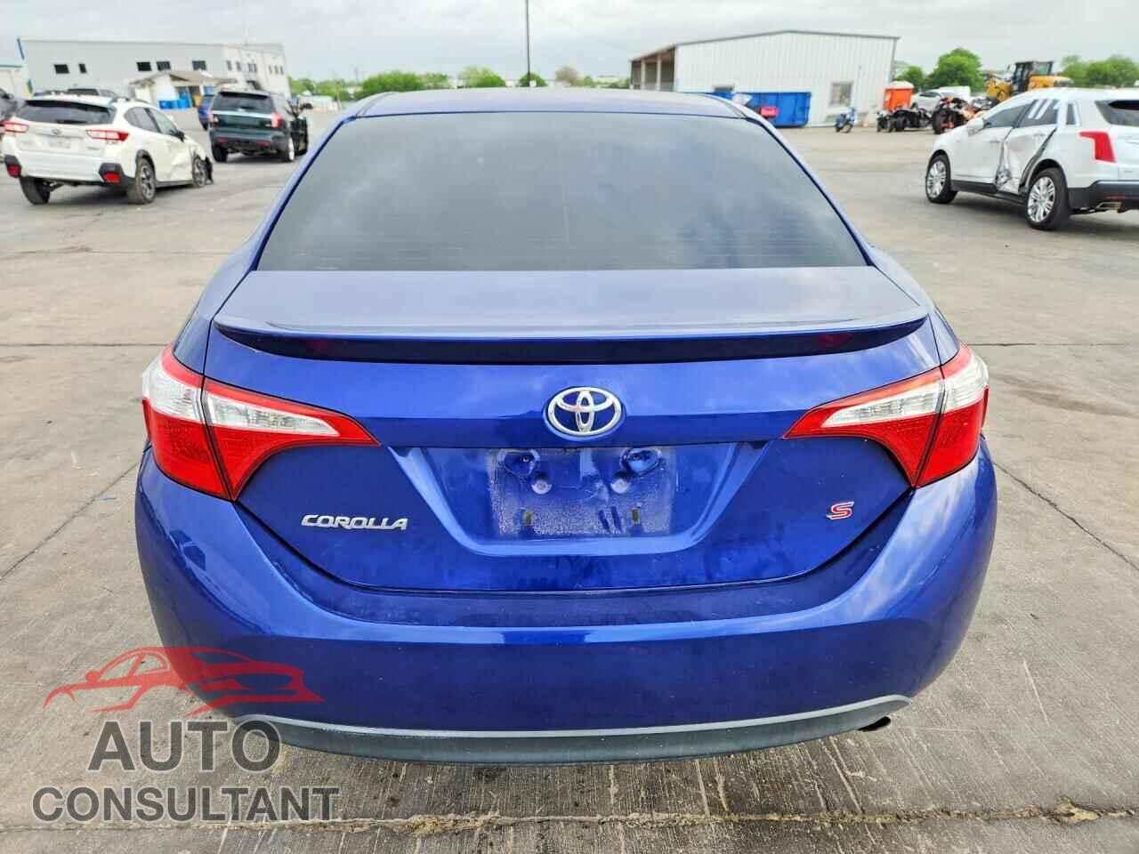TOYOTA COROLLA 2015 - 2T1BURHE5FC480195
