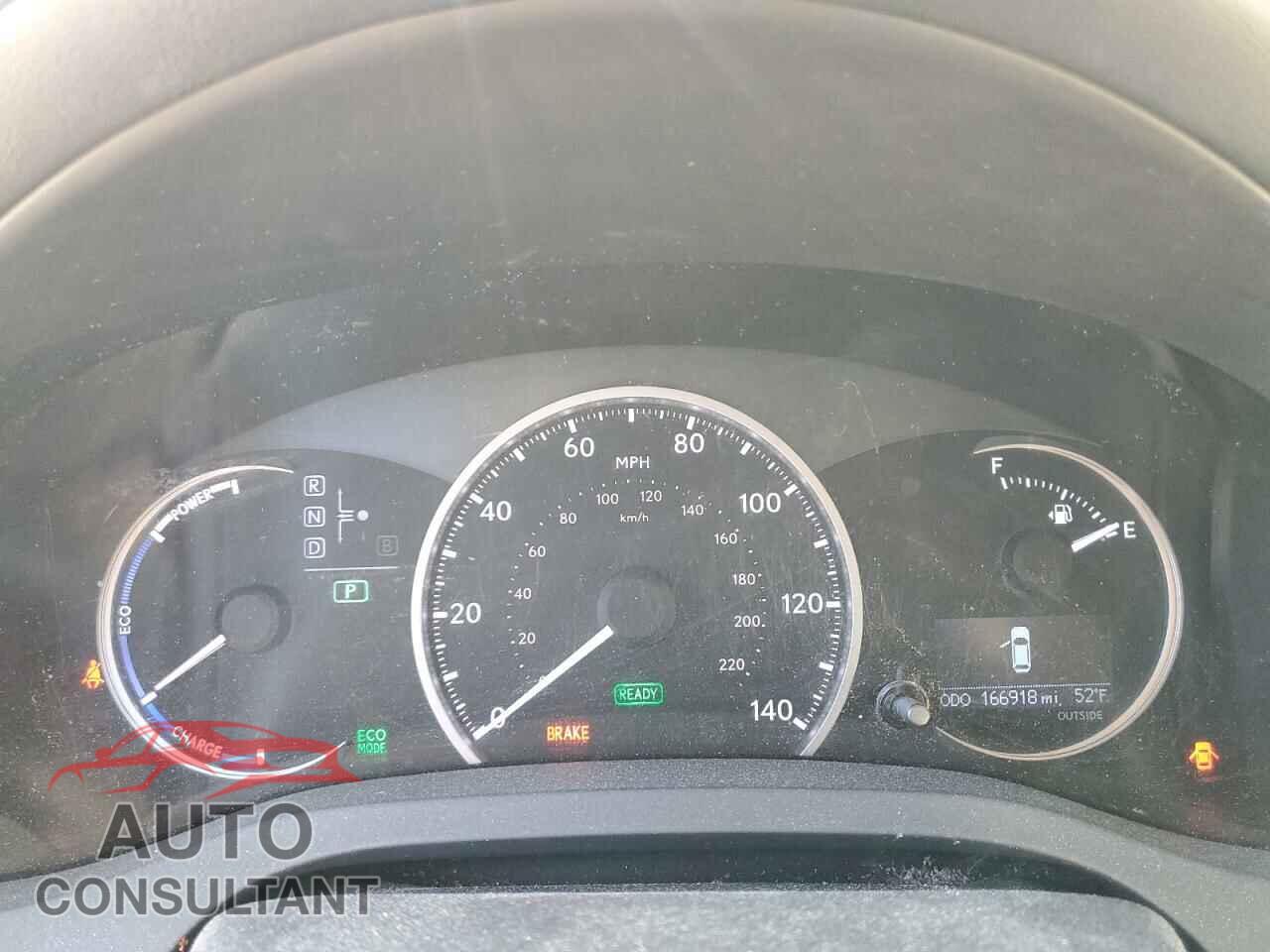 LEXUS CT 200 2011 - JTHKD5BH4B2038298