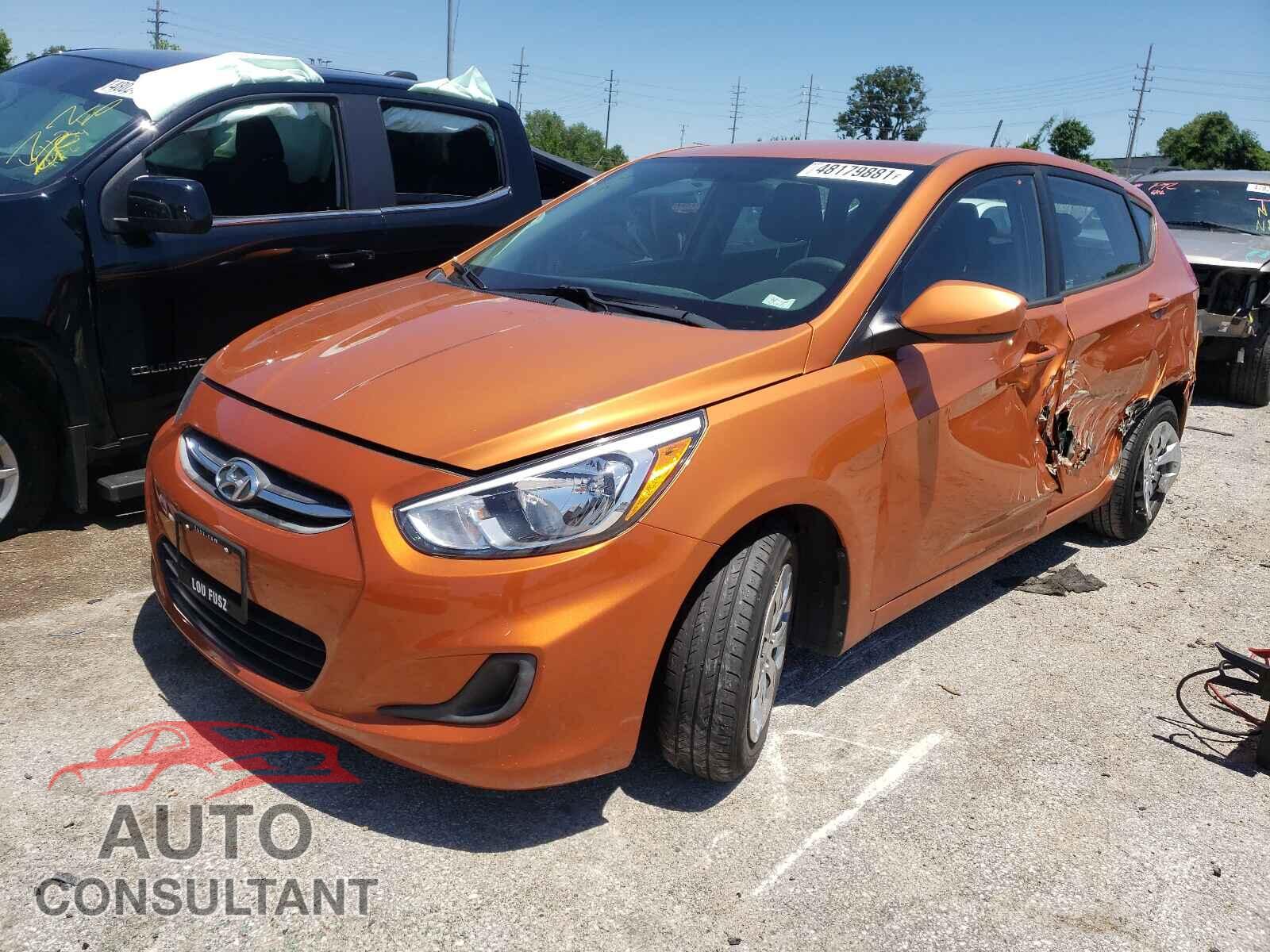 HYUNDAI ACCENT 2017 - KMHCT5AE7HU307533