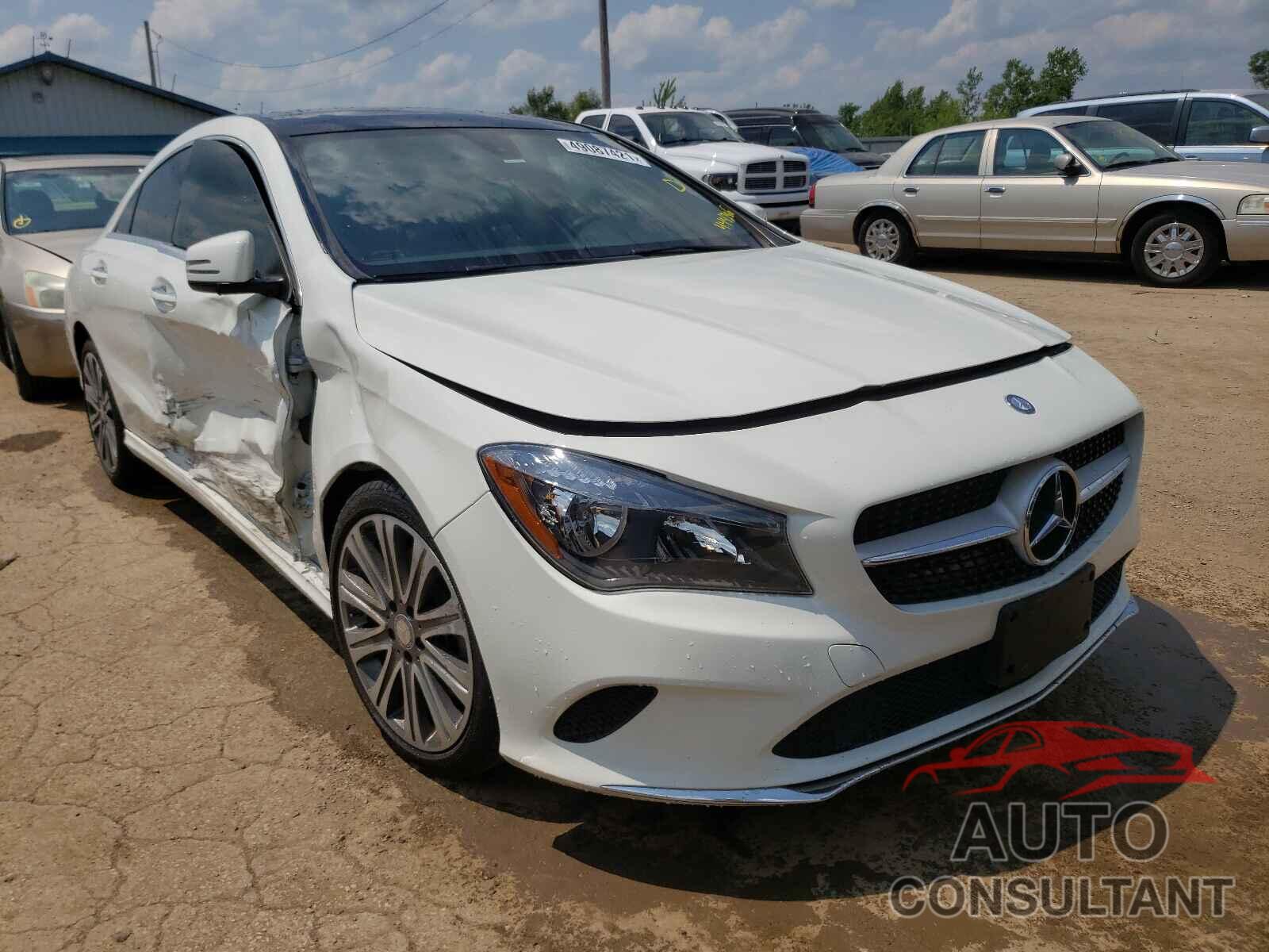 MERCEDES-BENZ CLA-CLASS 2017 - WDDSJ4GB3HN444286