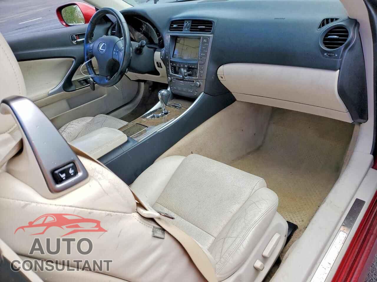 LEXUS IS 2010 - JTHFE2C21A2503481