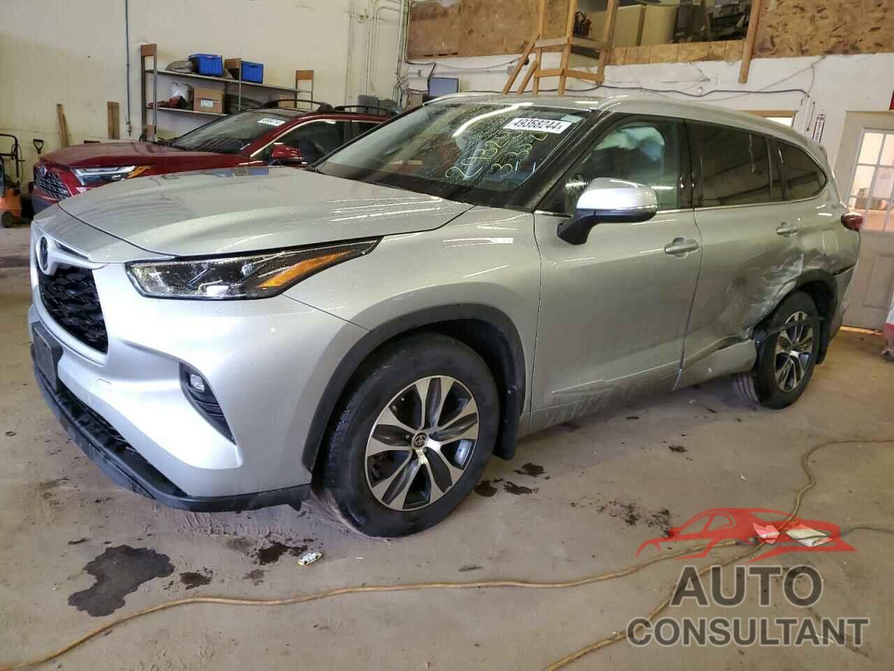 TOYOTA HIGHLANDER 2022 - 5TDGZRBH5NS568177