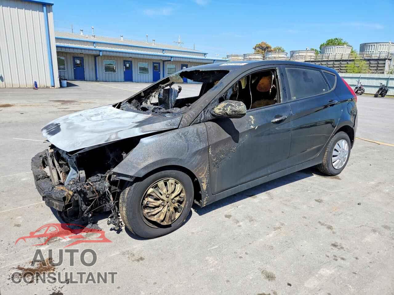 HYUNDAI ACCENT 2012 - KMHCT5AE7CU021724