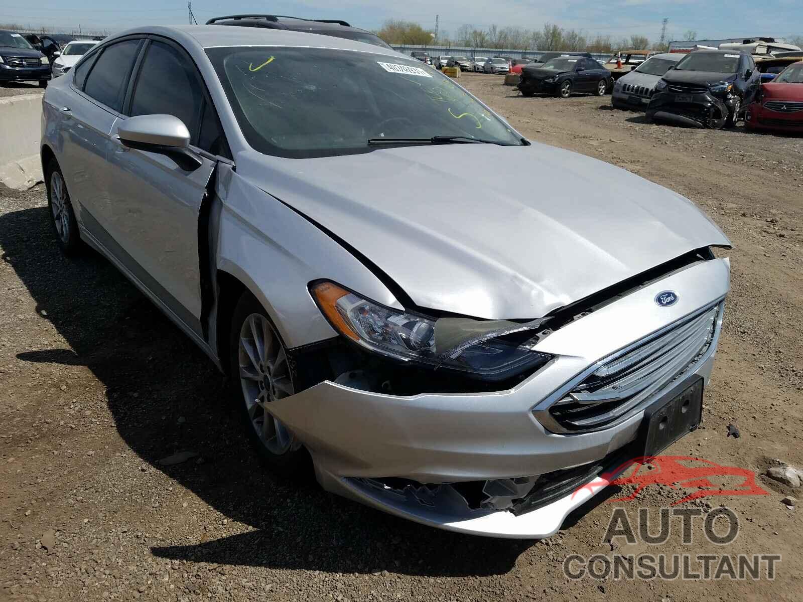 FORD FUSION 2017 - 3FA6P0H72HR382394