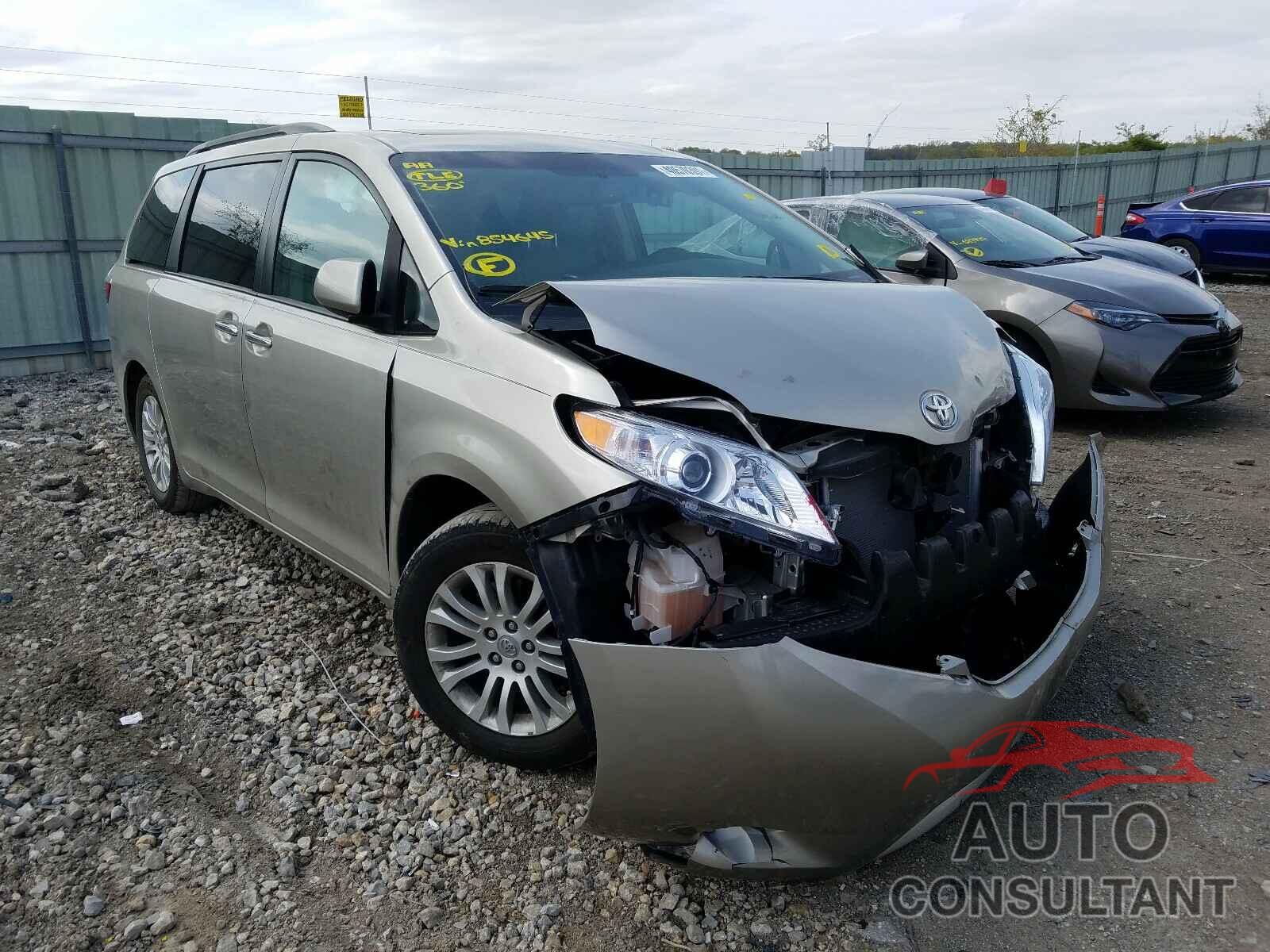 TOYOTA SIENNA 2017 - 5TDYZ3DC8HS854645