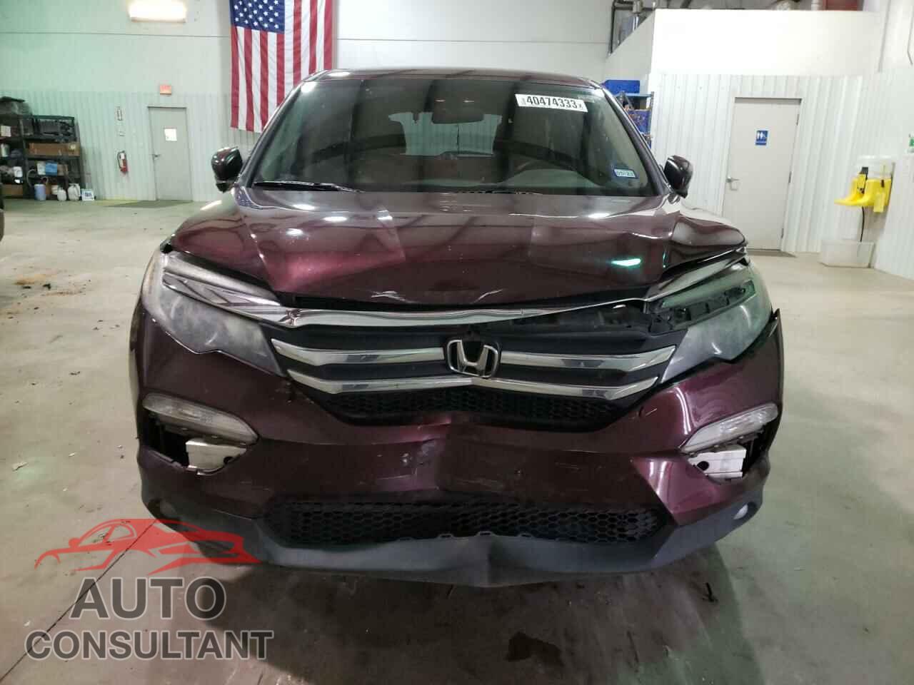 HONDA PILOT 2016 - 5FNYF6H35GB022624