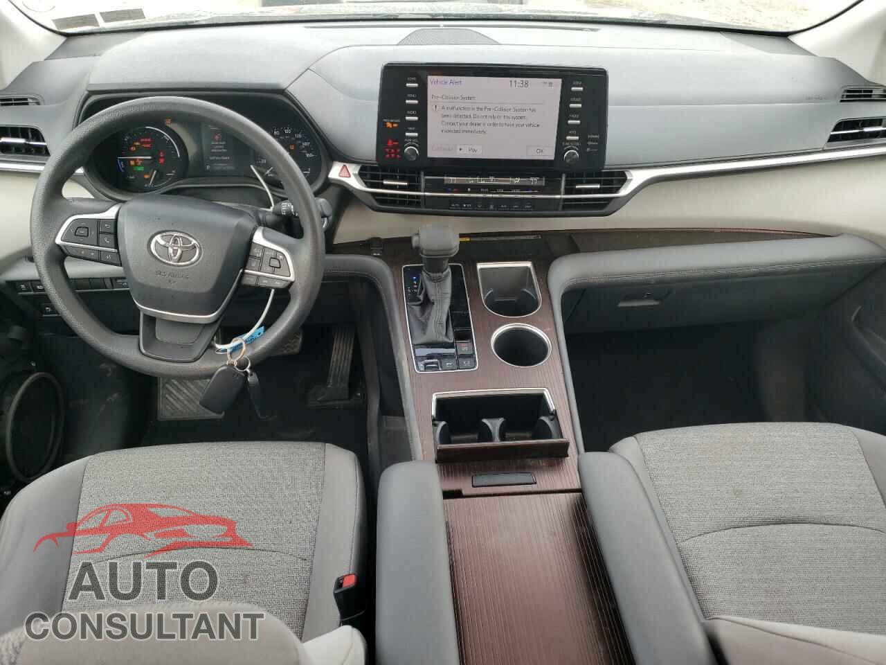 TOYOTA SIENNA 2021 - 5TDBRKEC5MS024309