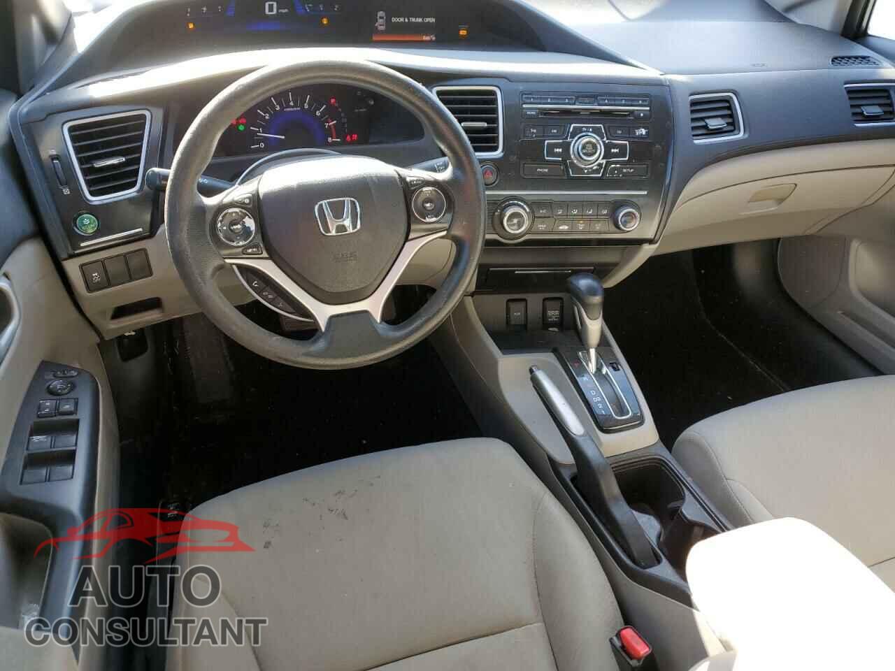 HONDA CIVIC 2013 - 19XFB2F58DE287569