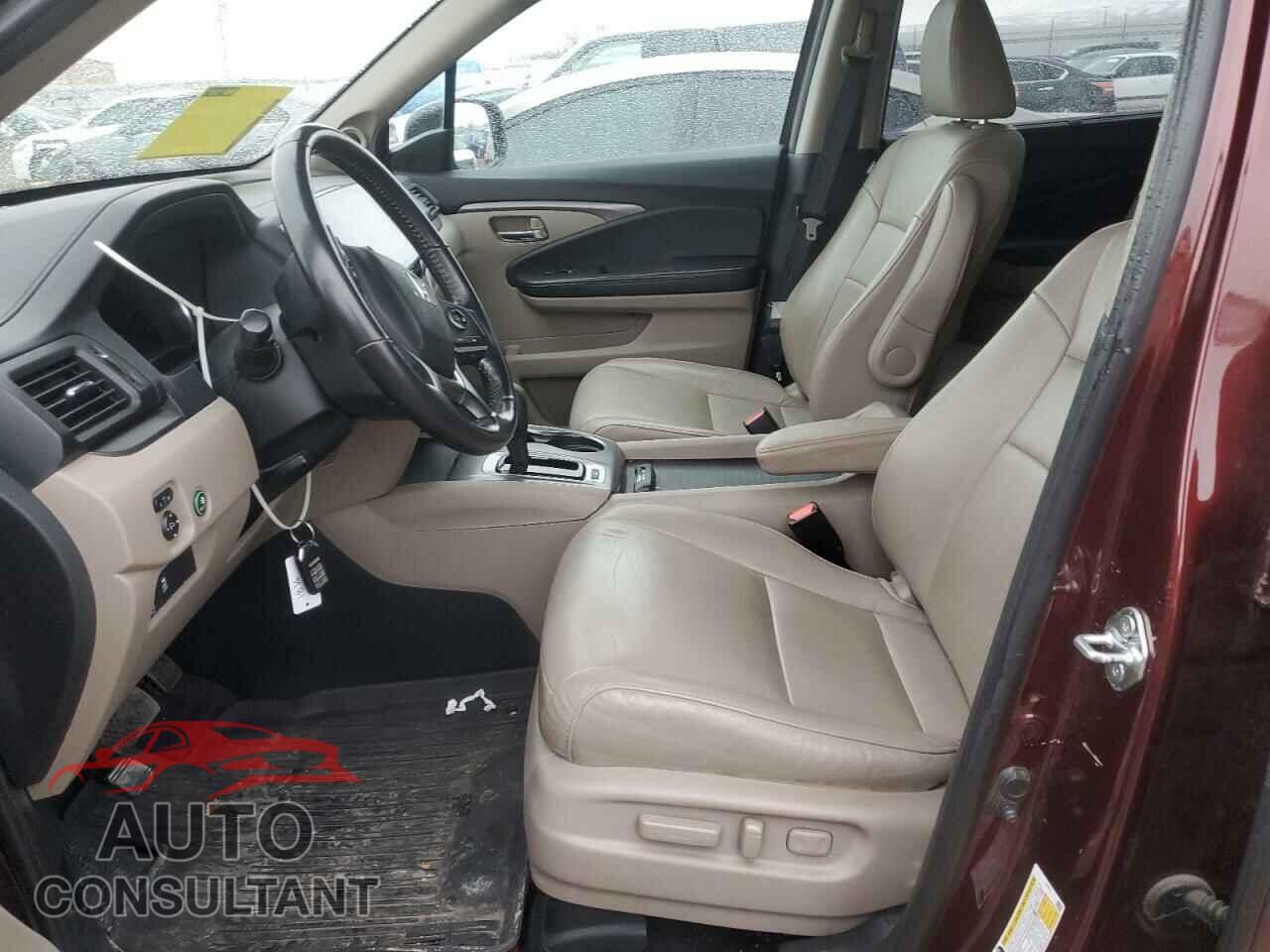 HONDA PILOT 2019 - 5FNYF6H50KB022346