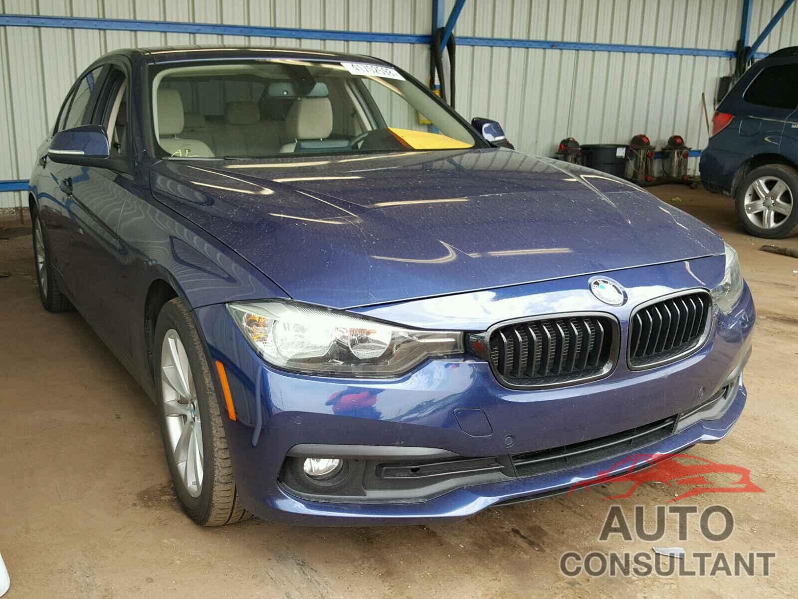BMW 3 SERIES 2016 - WBA8A3C51GK690281
