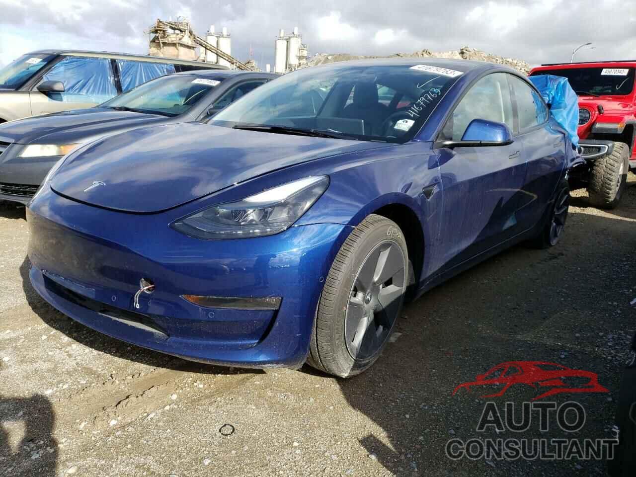 TESLA MODEL 3 2022 - 5YJ3E1EB1NF278607