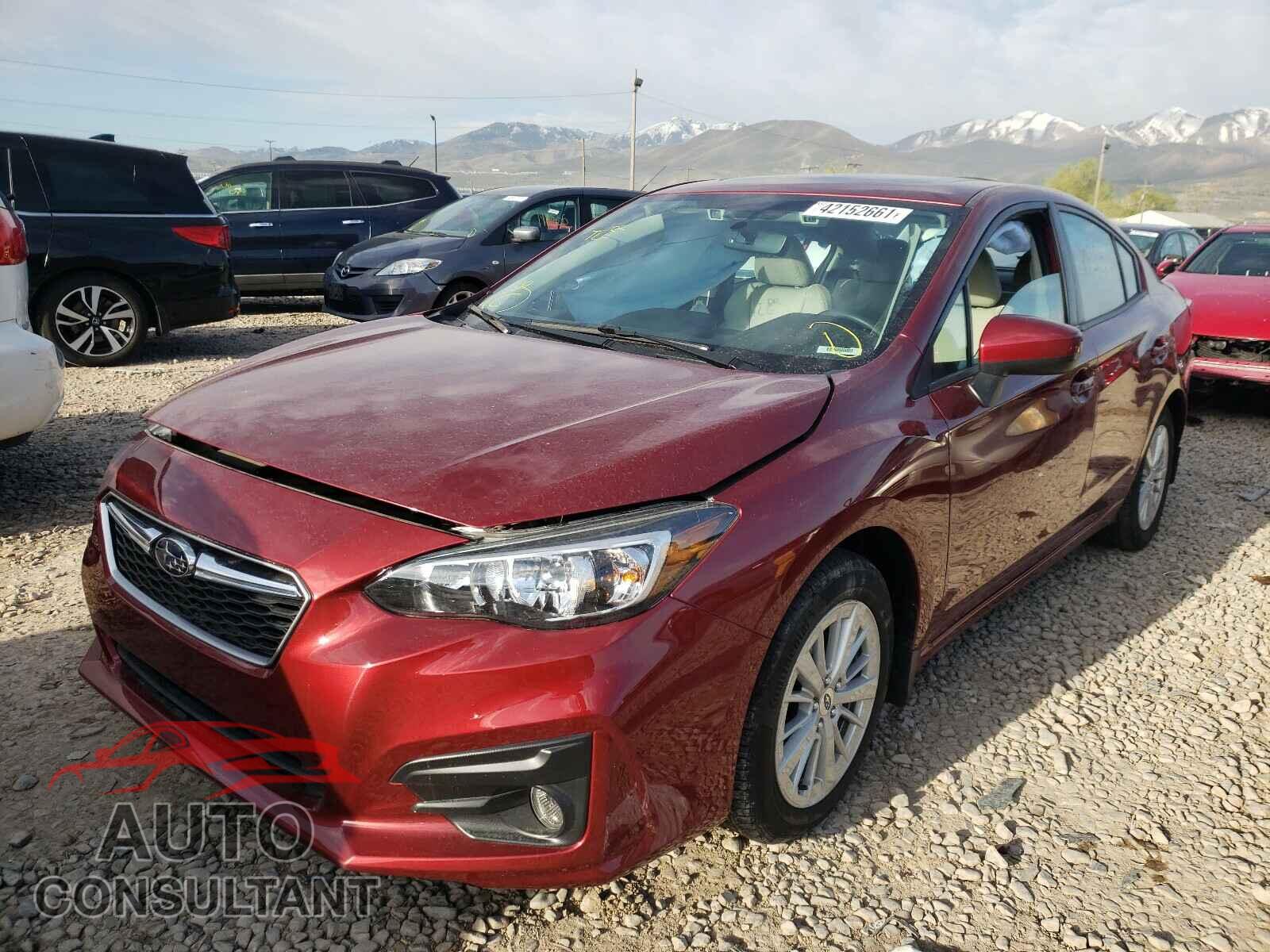 SUBARU IMPREZA 2017 - 4S3GKAD61H3600582