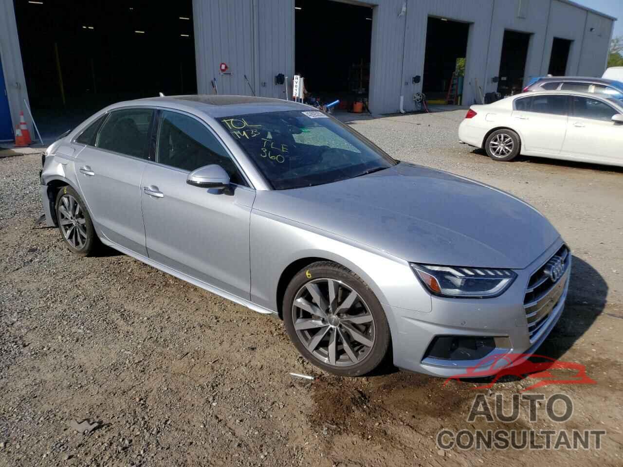 AUDI A4 2020 - WAUHMAF49LA069594