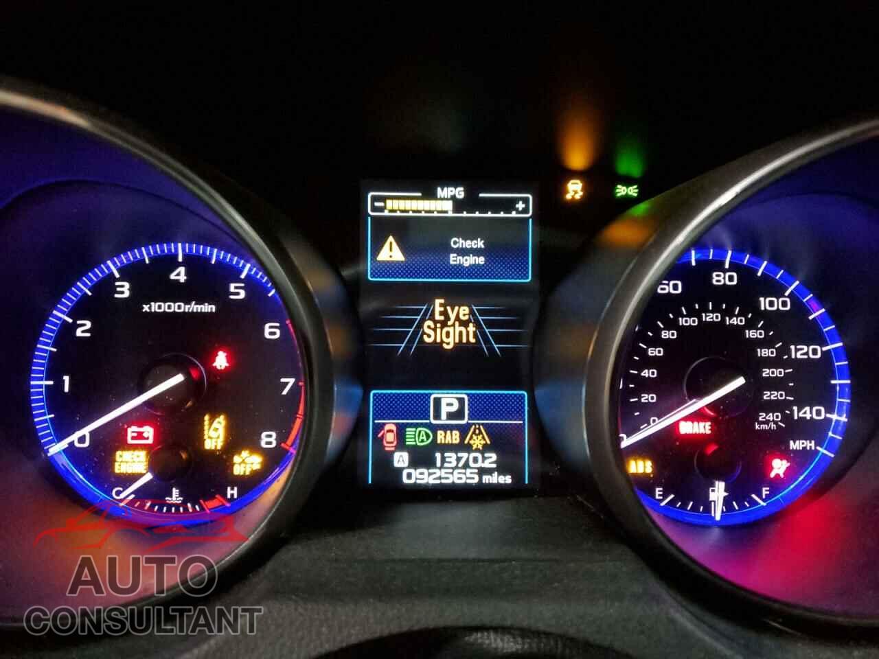 SUBARU LEGACY 2017 - 4S3BNAS62H3063533