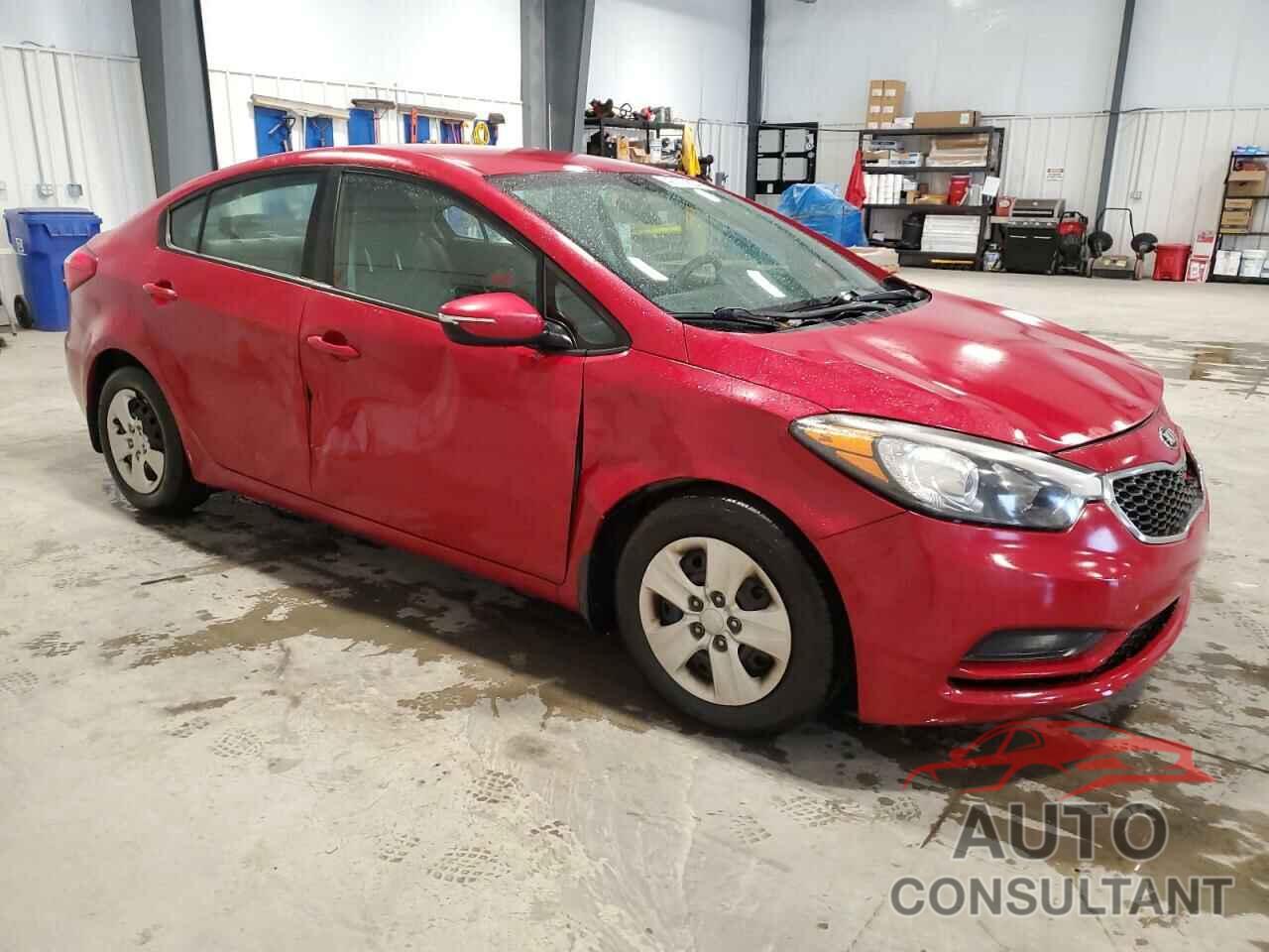 KIA FORTE 2016 - KNAFX4A65G5551745