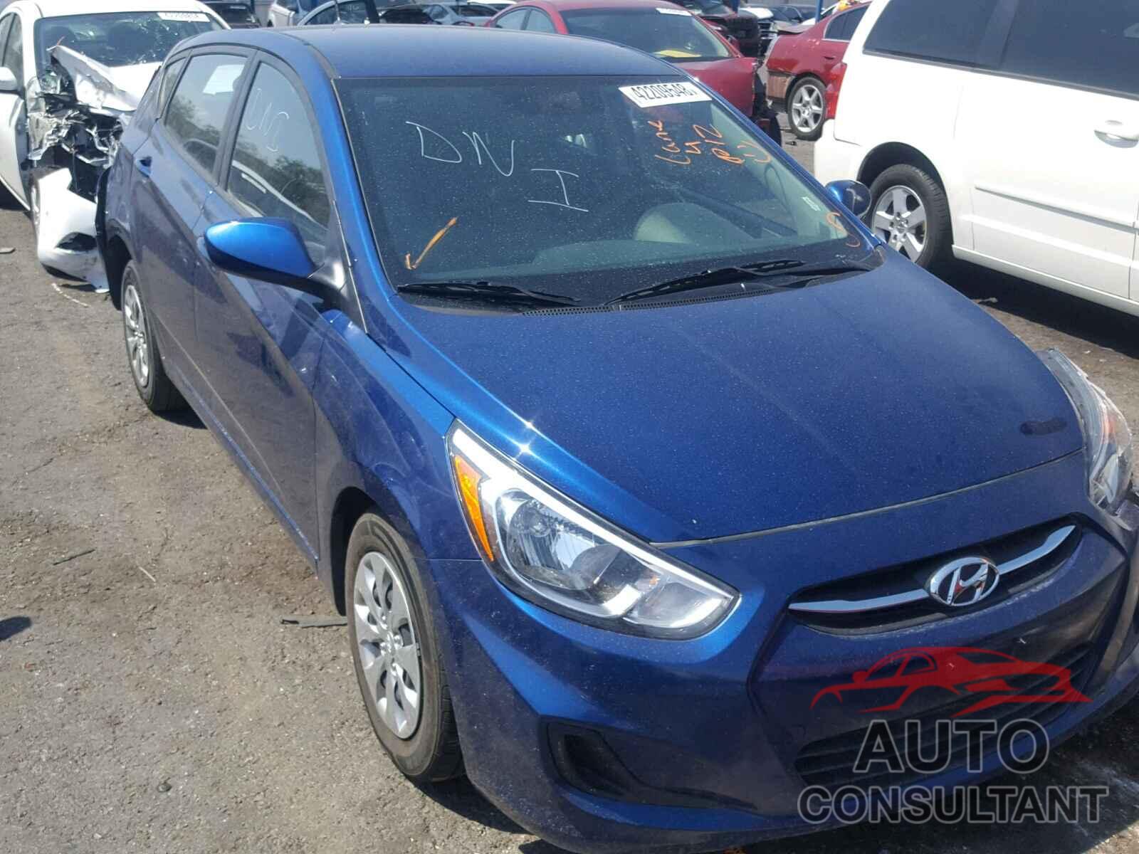 HYUNDAI ACCENT 2017 - KMHCT5AEXHU312743