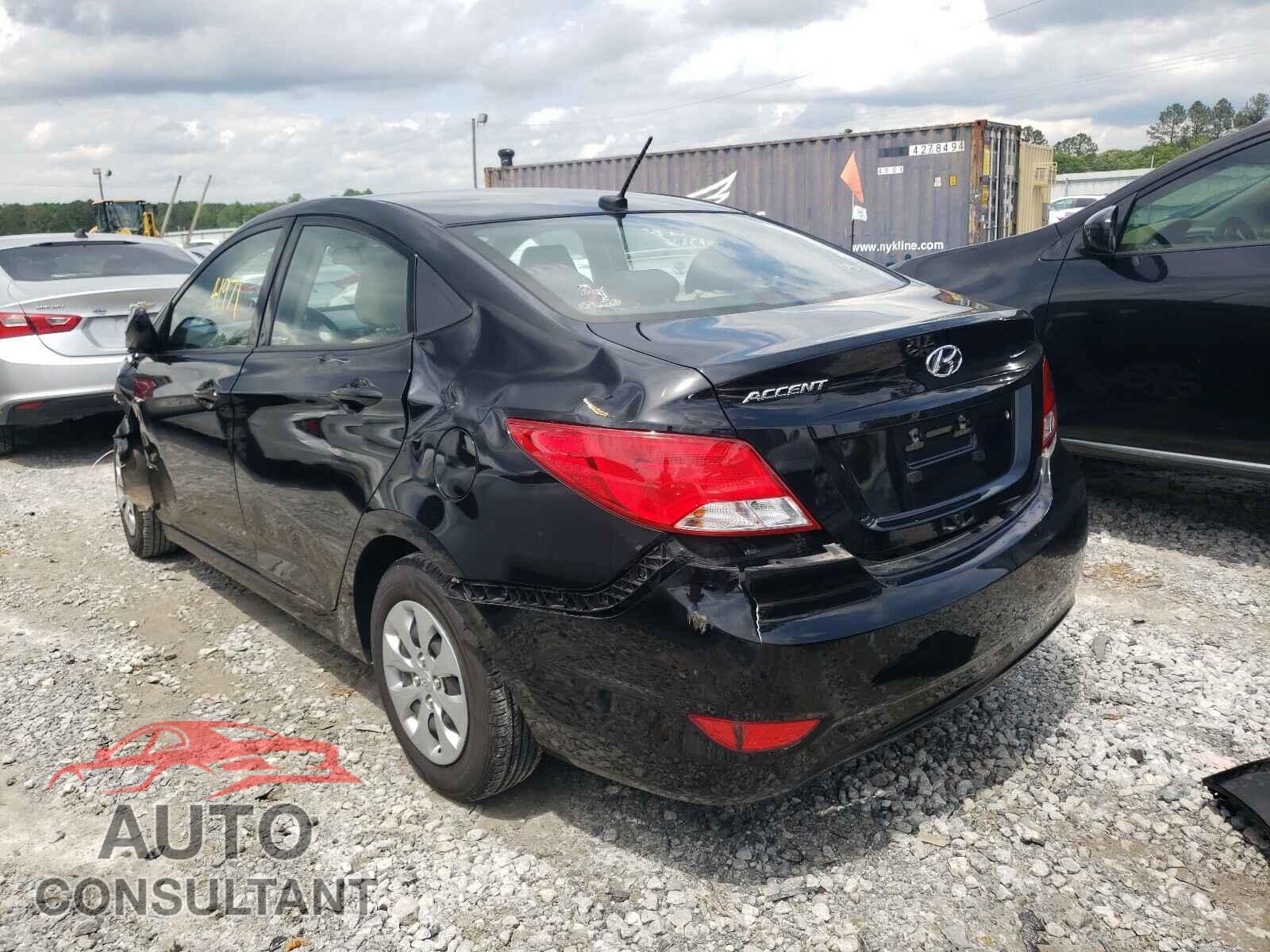 HYUNDAI ACCENT 2017 - KMHCT4AE9HU341144