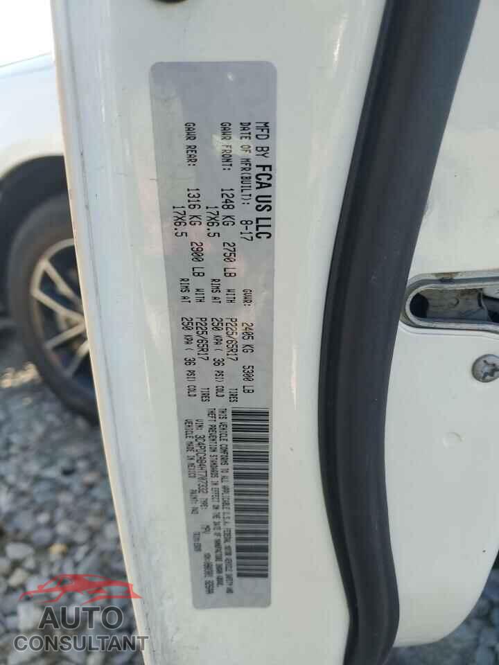 DODGE JOURNEY 2017 - 3C4PDCAB4HT707332