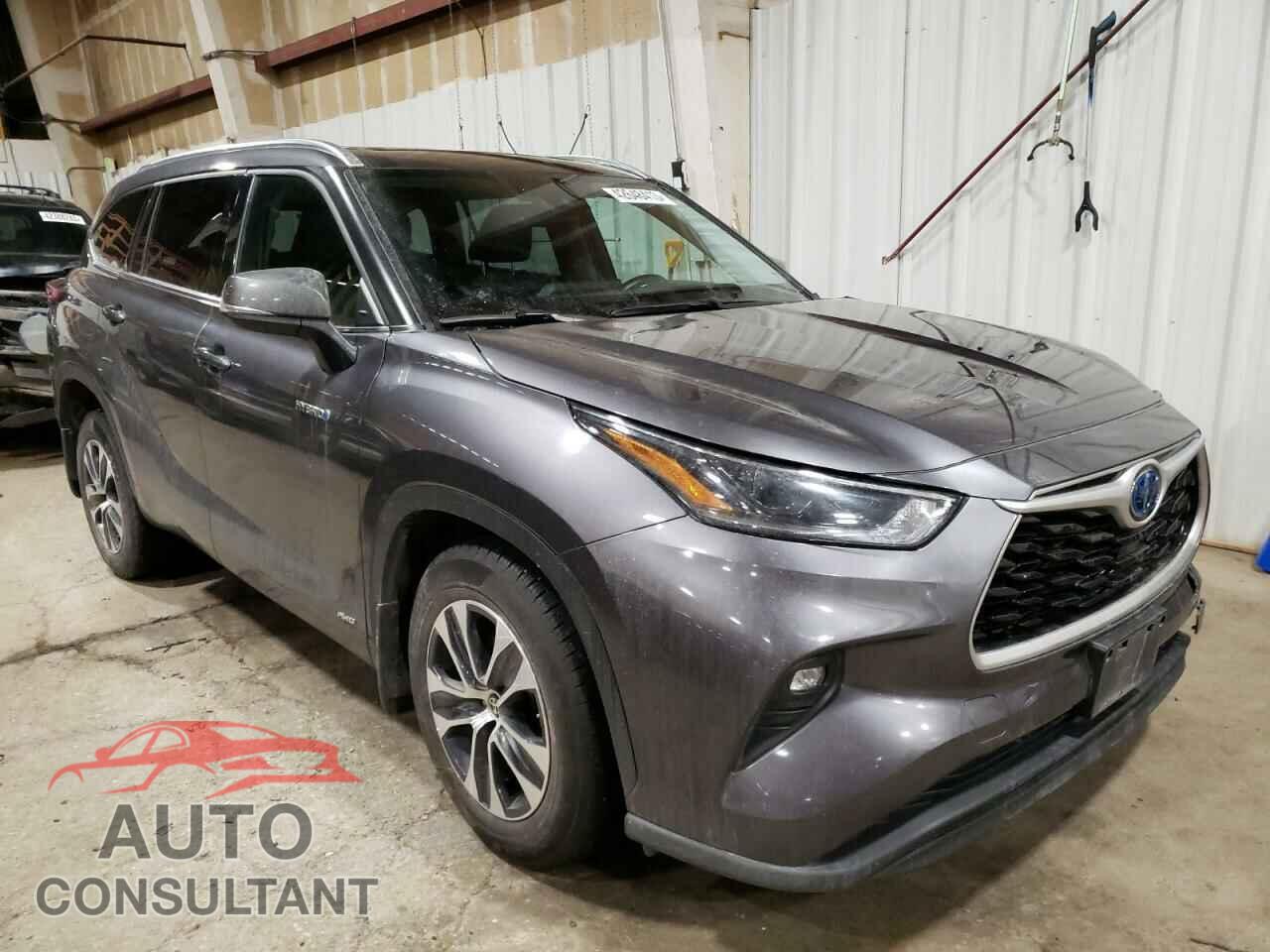 TOYOTA HIGHLANDER 2021 - 5TDGBRCH8MS040098