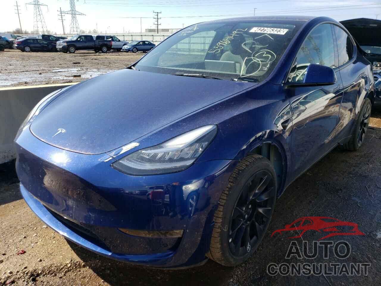 TESLA MODEL Y 2022 - 7SAYGDEE5NF386016