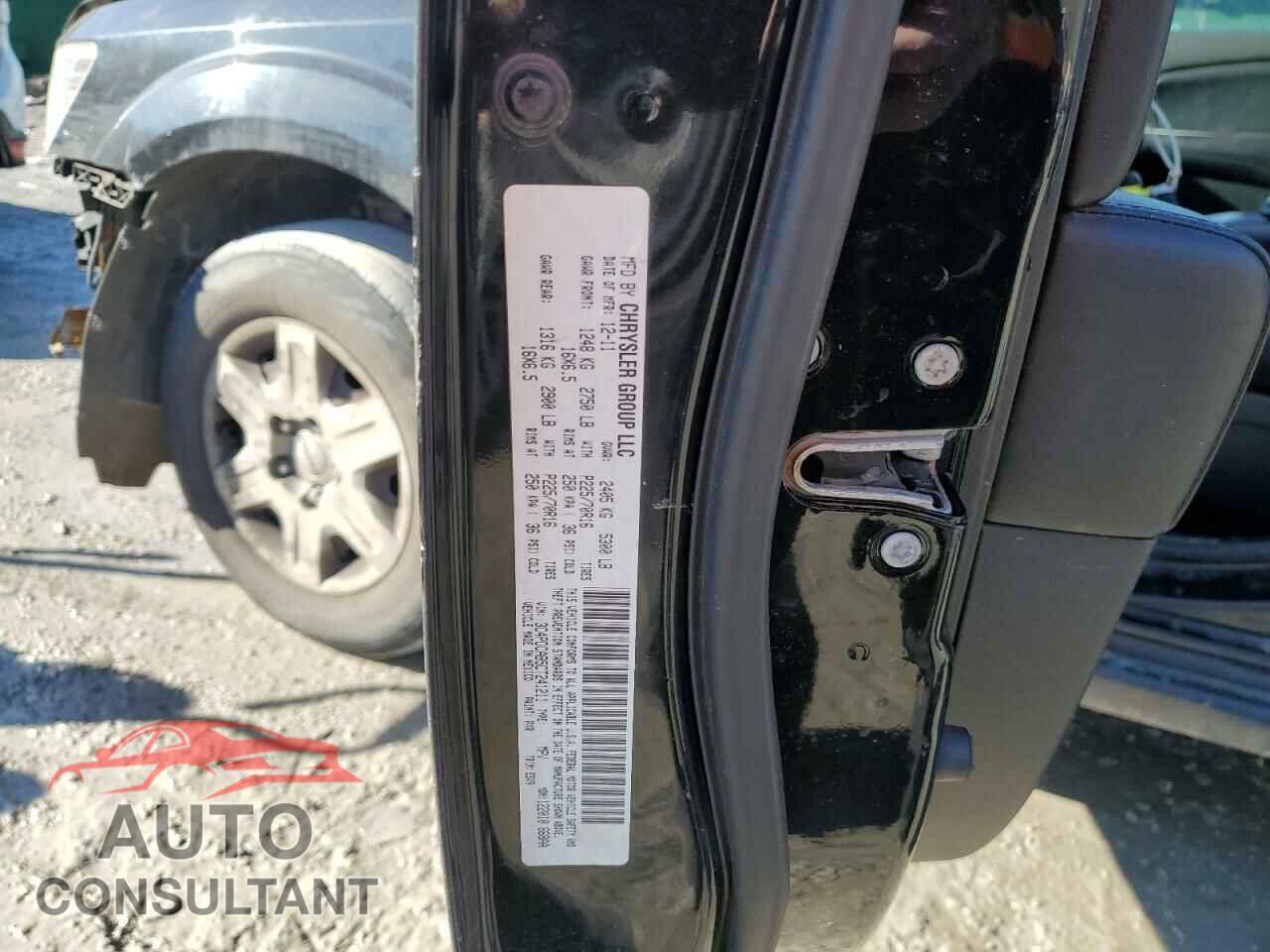 DODGE JOURNEY 2012 - 3C4PDCAB5CT241211