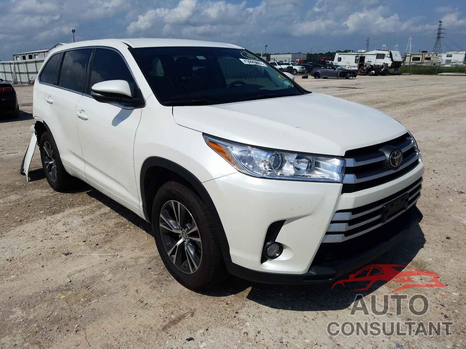 TOYOTA HIGHLANDER 2018 - 5TDZZRFH2JS275804