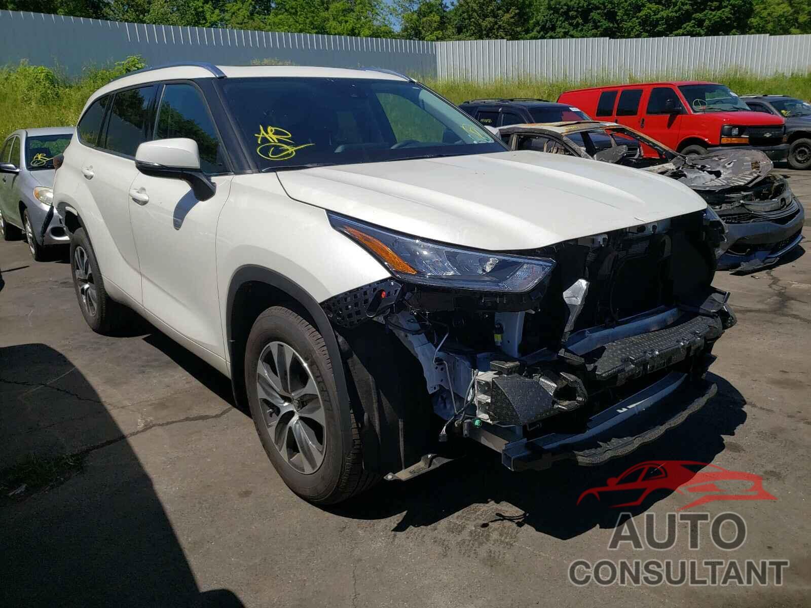 TOYOTA HIGHLANDER 2020 - 5TDGZRBH8LS049511