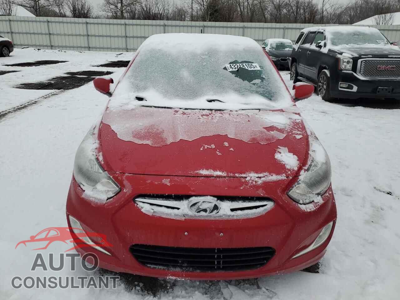 HYUNDAI ACCENT 2013 - KMHCU4AE6DU451740