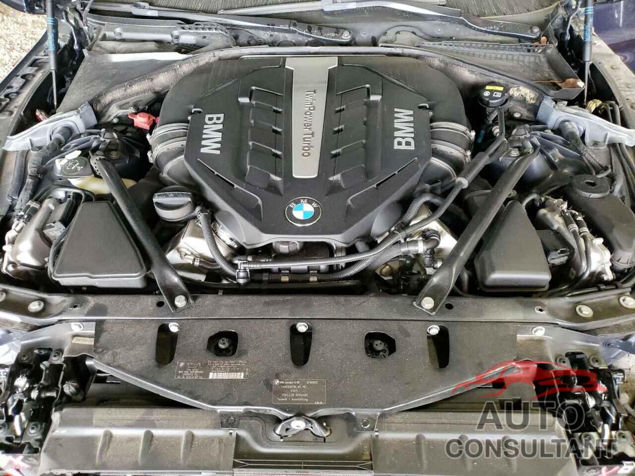 BMW 6 SERIES 2015 - WBA6B4C50FD760978