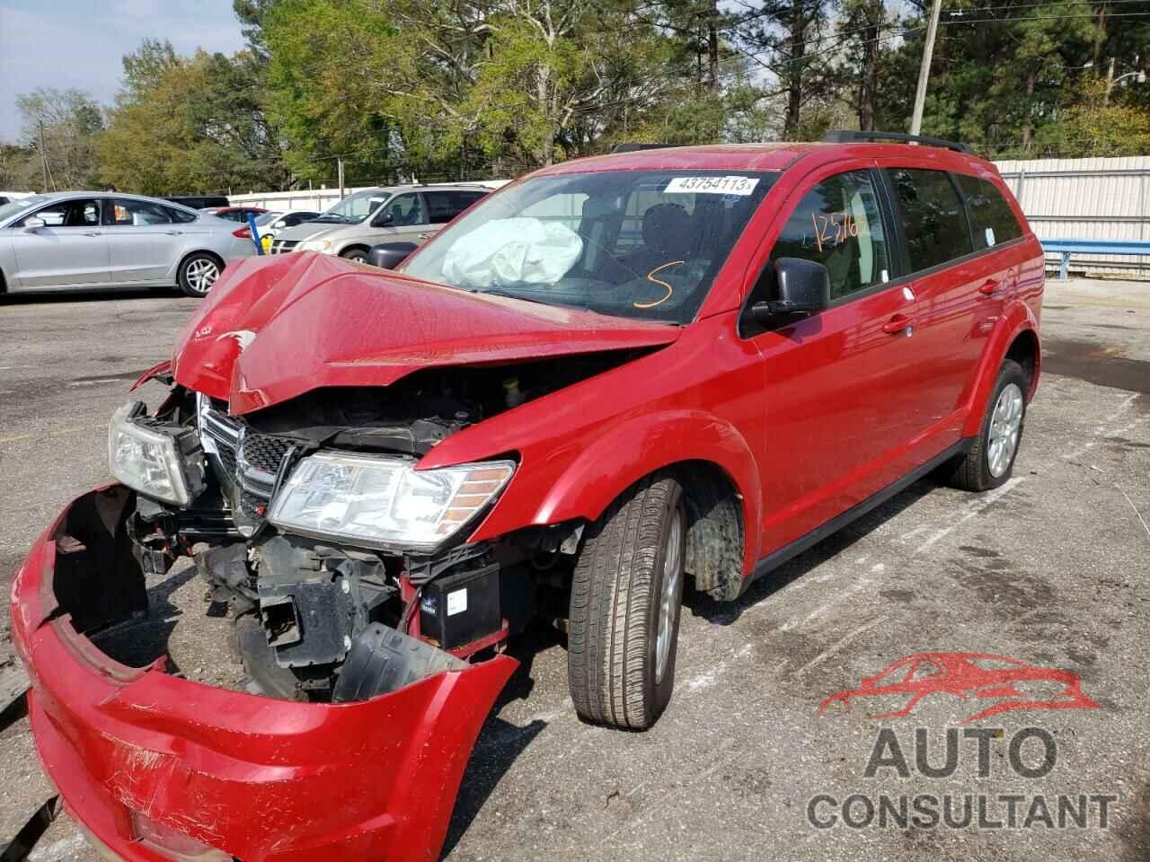 DODGE JOURNEY 2016 - 3C4PDCAB5GT212104