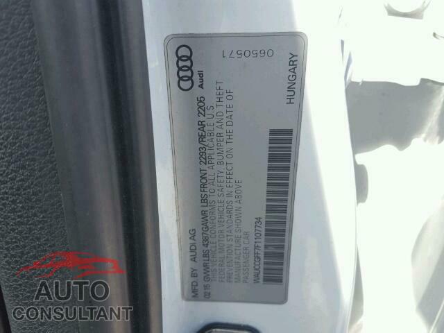 AUDI A3 2015 - WAUCCGFF7F1107734